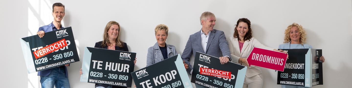 CMK Makelaars, daar voel je je thuis!